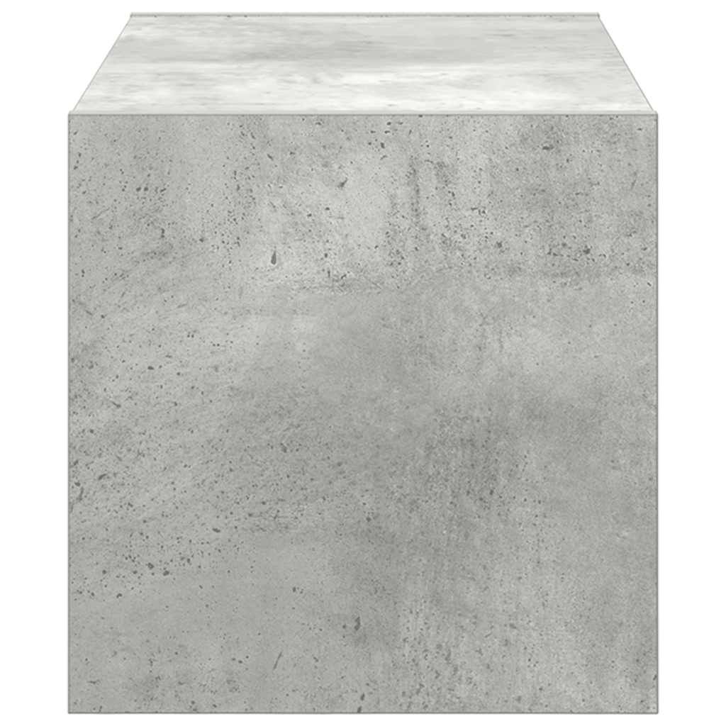 vidaXL Étagère à chaussures empilable gris béton 60x30x30,5 cm