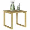 vidaXL Table de Bain de Soleil Marron 40 x 40 x 36 cm Pin imprégné