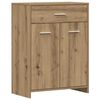 vidaXL Armoire de salle de bain ch&ecirc;ne artisanal 60x33x80 cm