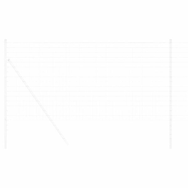 vidaXL Clôture Euro Argent 1.2 x 10 m