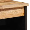 vidaXL Buffet avec porte Marron 60 x 33 x 75 cm Bois de mangue massif
