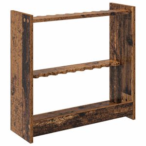 vidaXL Support de queue de billard Bois d'ing&eacute;nierie 60 x 20 x 57 cm