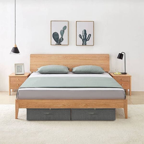 vidaXL Boîte de rangement Tissu 70x40x18 cm Anthracite