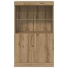 vidaXL Buffet Marron 60 x 37 x 100 cm Bois d'ingénierie