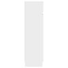 vidaXL Armoire à chaussures blanc 100,5x28x100 cm bois d'ingénierie