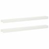vidaXL Profil&eacute; de recouvrement de jardin 2 pc 100 x 10 x 5 cm Acier