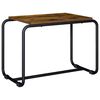 vidaXL Meuble TV 60 x 35,5 x 42 cm Ch&ecirc;ne fum&eacute; Bois d'ing&eacute;nierie