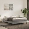 vidaXL Matelas de lit &agrave; ressorts ensach&eacute;s gris clair 140x220x20 cm