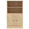 vidaXL Buffet haut chêne sonoma 60x35,5x103,5 cm bois d'ingénierie