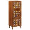 vidaXL Haut Armoire Noyer 40 x 33 x 110 cm Bois de mangue massif