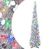 vidaXL Sapin de No&euml;l LED pop-up avec cimier &eacute;toile 180 cm 100 LED PET