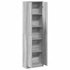 vidaXL Armoire Gris Sonoma 55 x 25 x 189 cm Bois d'ing&eacute;nierie