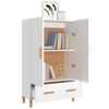 vidaXL Buffet Blanc 70x31x115 cm Bois d'ingénierie