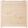 vidaXL Jardinière d'extérieur 70x70x70 cm bois de pin massif