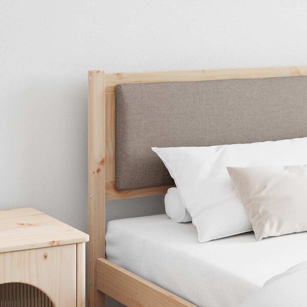 vidaXL T&ecirc;te de lit Autre Marron 200 cm Bois massif en pin