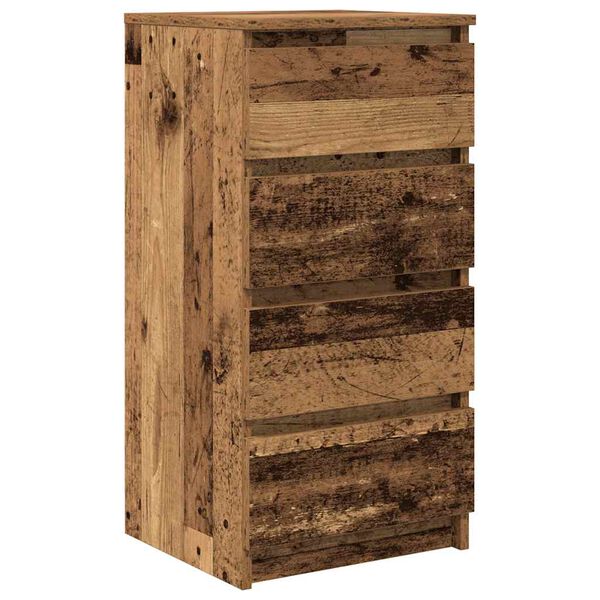 vidaXL Buffet vieux bois 37,5x35x76 cm bois d'ing&eacute;nierie