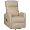 vidaXL Fauteuil Cappuccino Similicuir