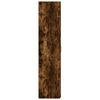 vidaXL Buffet haut chêne fumé 50x42,5x185 cm bois d'ingénierie