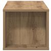 vidaXL Meuble TV artisian oak 100 x 30 x 26,5 cm Bois d'ing&eacute;nierie