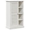 vidaXL Armoire de salle de bain avec porte VIGO Blanc et Blanc Antique