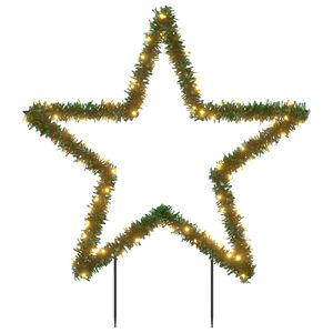 vidaXL D&eacute;coration lumineuse &eacute;toile de No&euml;l avec piquets 115 LED 85 cm