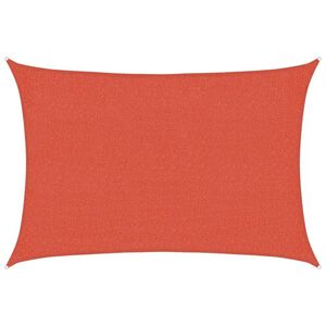 vidaXL Voile d'ombrage 160 g/m&sup2; Terre cuite 2x3 m PEHD