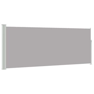 vidaXL Auvent lat&eacute;ral r&eacute;tractable 120 x 300 cm Gris