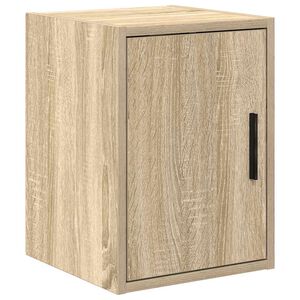 vidaXL Armoire murale de garage ch&ecirc;ne sonoma bois d'ing&eacute;nierie