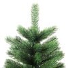 vidaXL Sapin de Noël avec 150 LED avec support Vert 90 cm PE