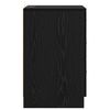 vidaXL Cabinet de chevet Ch&ecirc;ne noir 40 x 40 x 63 cm Bois d'ing&eacute;nierie