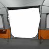 vidaXL Tente de camping tunnel 4 personnes gris et orange imperm&eacute;able