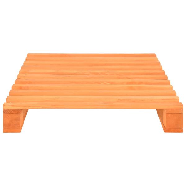 vidaXL Cadre de lit de palette sans matelas 100x200cm bois massif