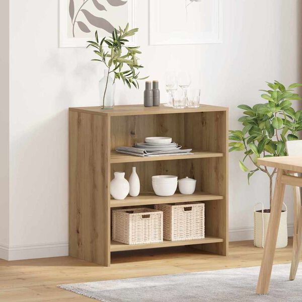vidaXL Buffet Marron 70 x 41 x 75 cm Bois d'ing&eacute;nierie