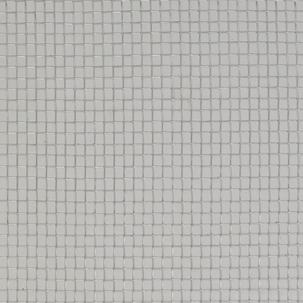 vidaXL Écran en treillis Acier inoxydable 100x500 cm Argenté