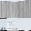 vidaXL Armoire suspendue Gris Sonoma et Blanc 57 x 57 x 100 cm
