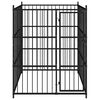 vidaXL Chenil d'ext&eacute;rieur pour chiens 150 x 150 x 185 cm