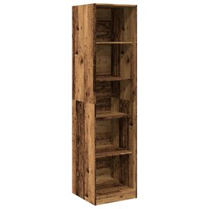 vidaXL Garde-robe vieux bois 50x50x200 cm bois d'ing&eacute;nierie