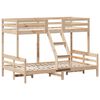 vidaXL Lit superpos&eacute; sans matelas 90x200/120x200 cm bois massif