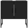 vidaXL Armoire lavabo de salle de bain noir 60x33x60 cm