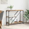 vidaXL Table console Bois Ancien 88,5 x 30 x 75 cm Bois d'ing&eacute;nierie