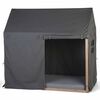 CHILDHOME Housse de cadre de lit maison 150x80x140 cm Anthracite