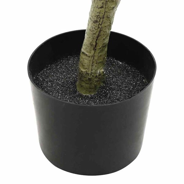 vidaXL Citronnier artificiel 136 feuilles 120 cm vert