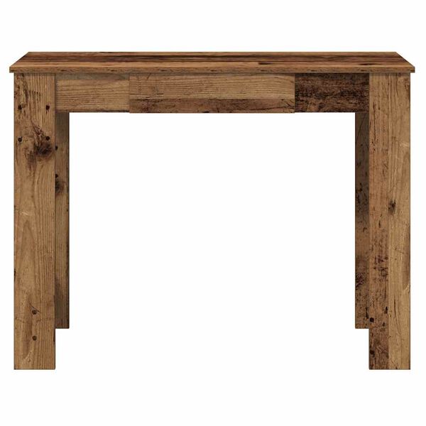 vidaXL Bureau vieux bois 100x45x75 cm bois d'ing&eacute;nierie