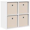 vidaXL Buffet avec tiroir Blanc 59,5 x 27 x 57 cm