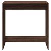 vidaXL Table de bar chêne marron 102x50x103,5 cm bois d'ingénierie