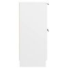 vidaXL Buffet Blanc 60x30x70 cm Bois d'ingénierie