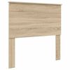 vidaXL Cadre de lit Sonoma 100 x 200 cm Bois de pin massif