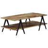 vidaXL Table basse 115x60x40 cm Bois de récupération massif