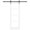 vidaXL Porte coulissante Blanc 73,5 x 211 cm