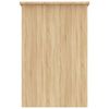 vidaXL Bureau Chêne sonoma 100x50x76 cm Bois d’ingénierie